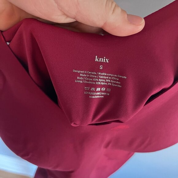 Knix padded tank Maroon Size Small - Picture 6 of 7